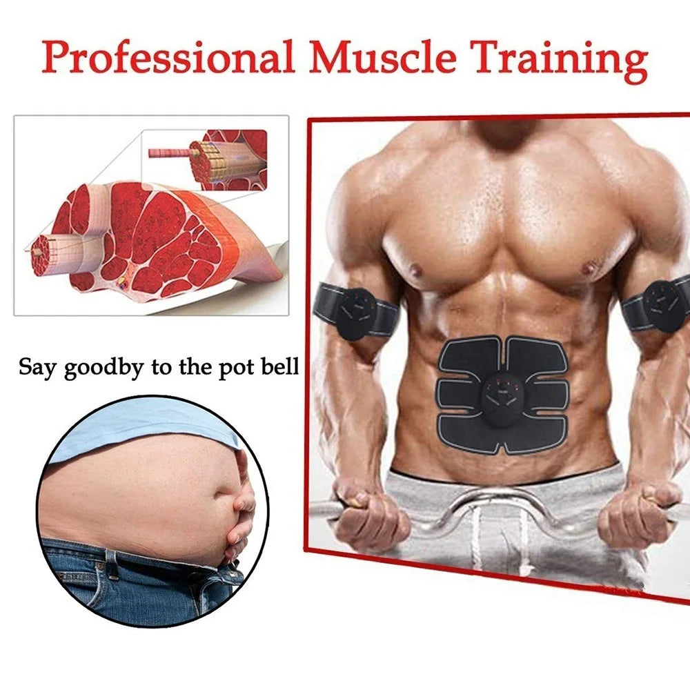 Abdominal Muscle Stimulator Toner ABS Workout Home Gym