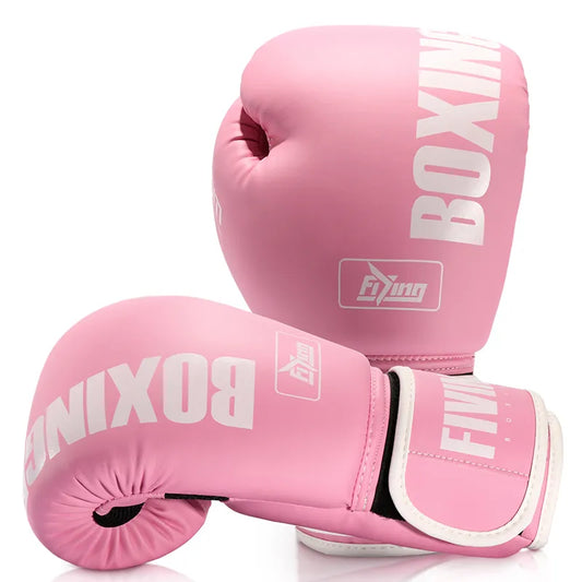 Pro Style Boxing Gloves for Women, PU Leather, Training Muay Thai,Sparring,Fighting Kickboxing,Adult